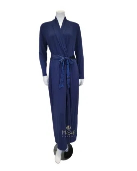 621 Twilight Modal Long Morning Robe