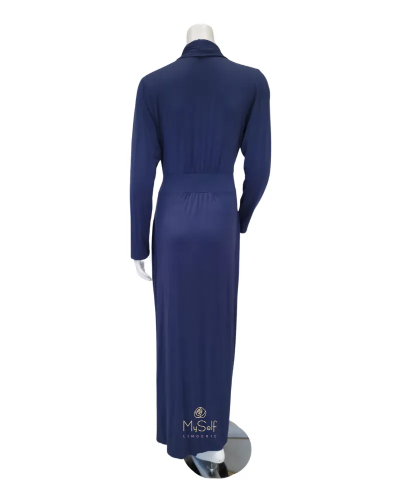 621 Twilight Modal Long Morning Robe