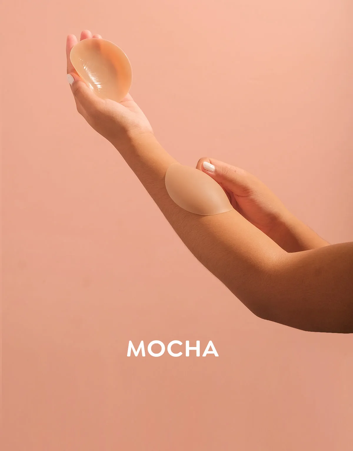 8CM SEAMLESS ADHESIVE SILICONE NIPPLE COVERS
