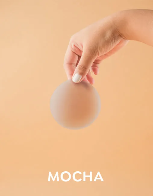 8CM SEAMLESS ADHESIVE SILICONE NIPPLE COVERS