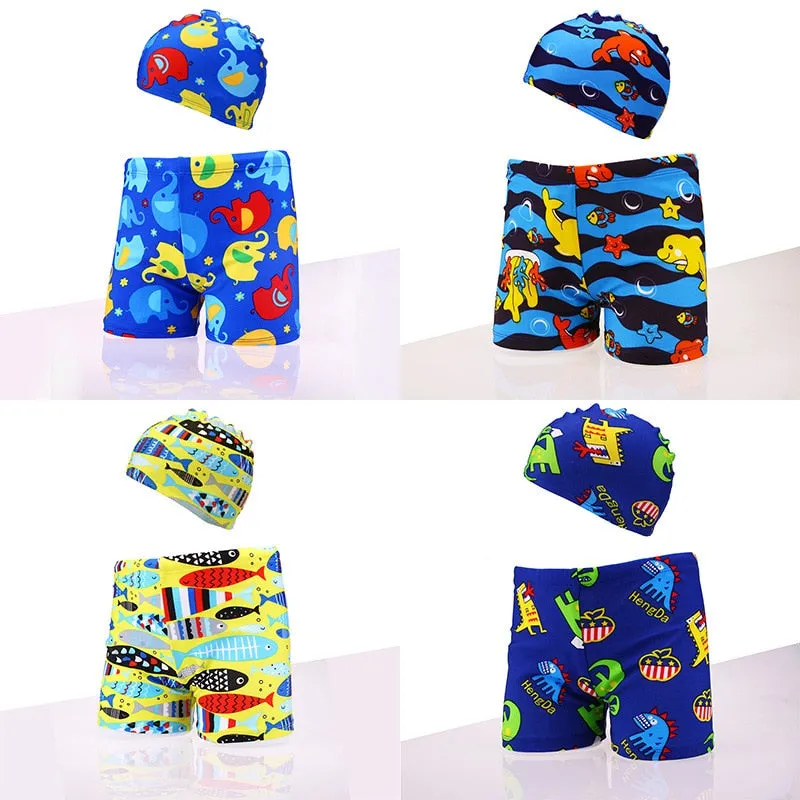 BBURQT Boys Swim Trunks