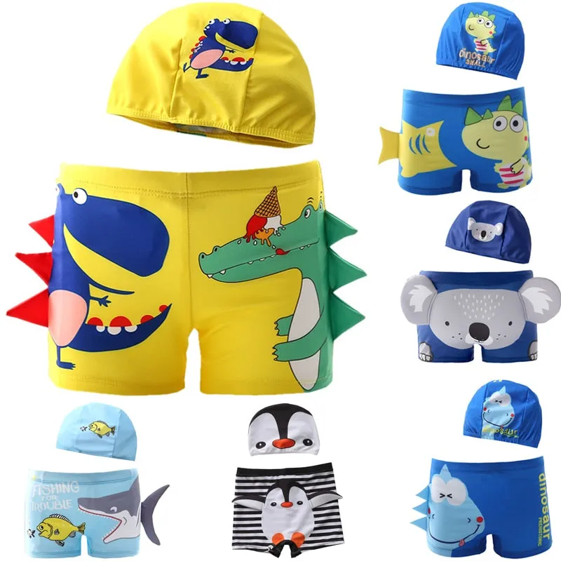 BBURQT Boys Swim Trunks