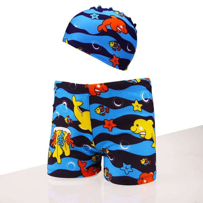 BBURQT Boys Swim Trunks