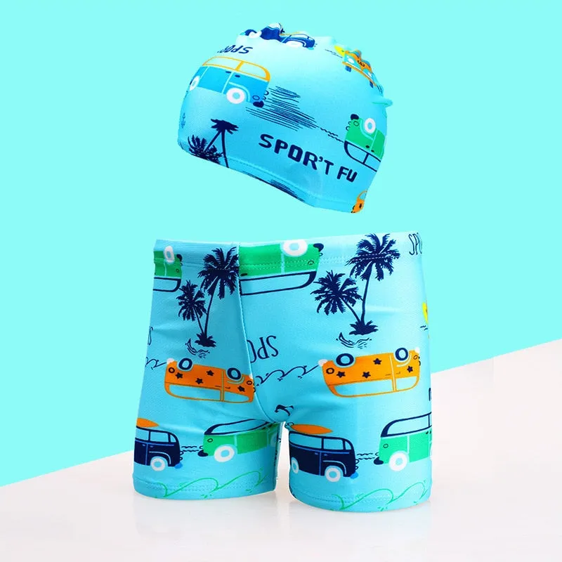BBURQT Boys Swim Trunks