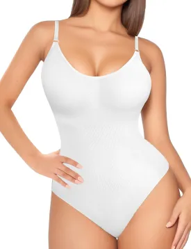Bodysuits for Women Tummy control, Seamless Shapewear Bodysuit for Women, Sleeveless V neck Tank Top Clothing Woman