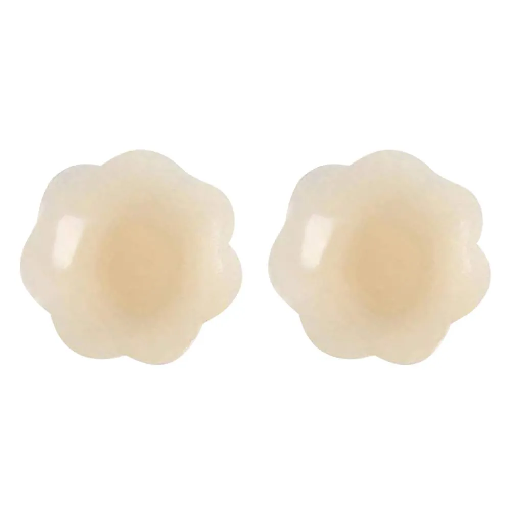 Bras & Honey Reusable Self Adhesive Nipple Covers Nude O/S