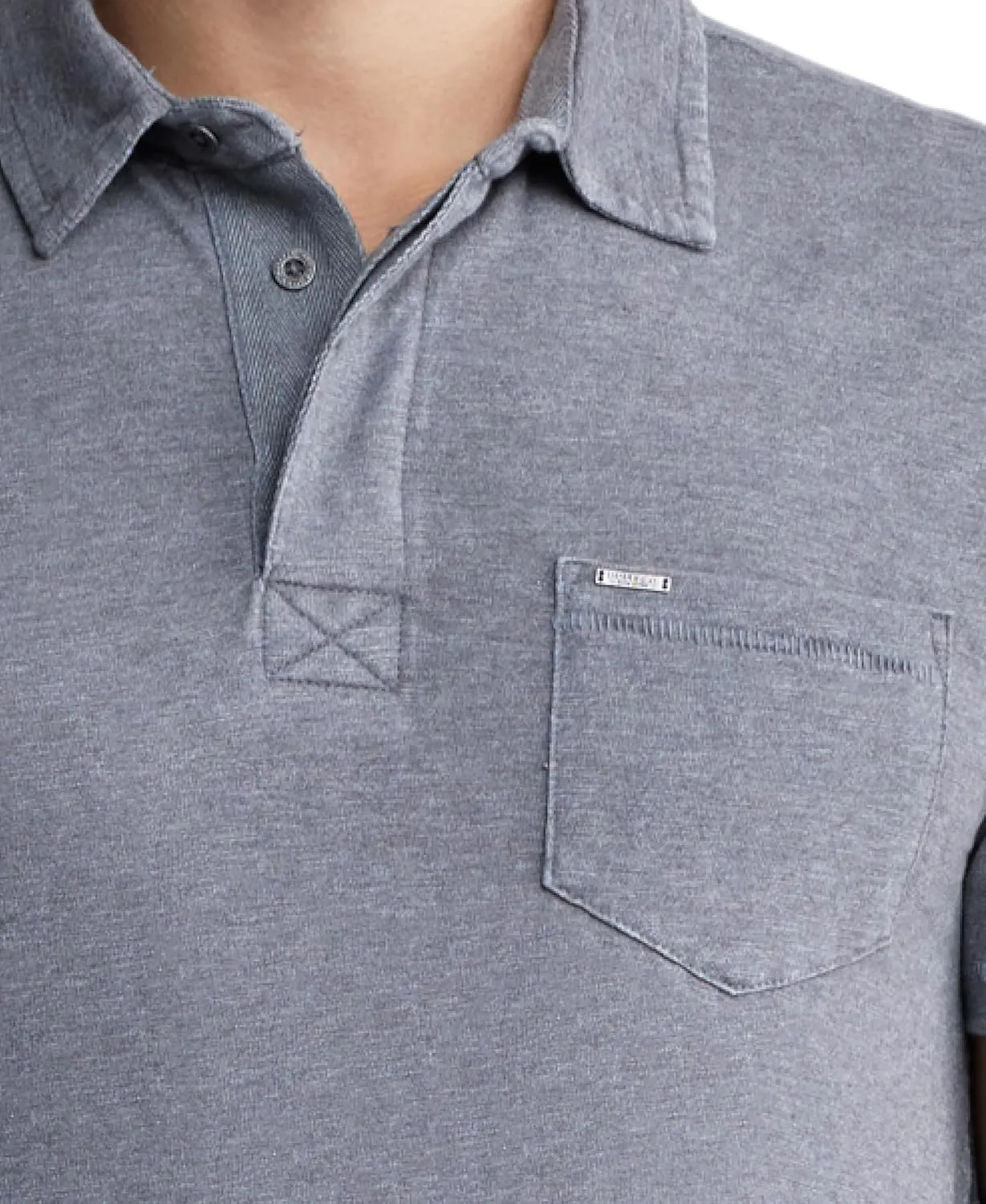 Buffalo David Bitton Men's Short Sleeve Knit Polo