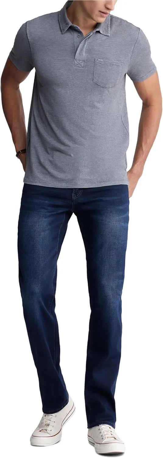 Buffalo David Bitton Men's Short Sleeve Knit Polo