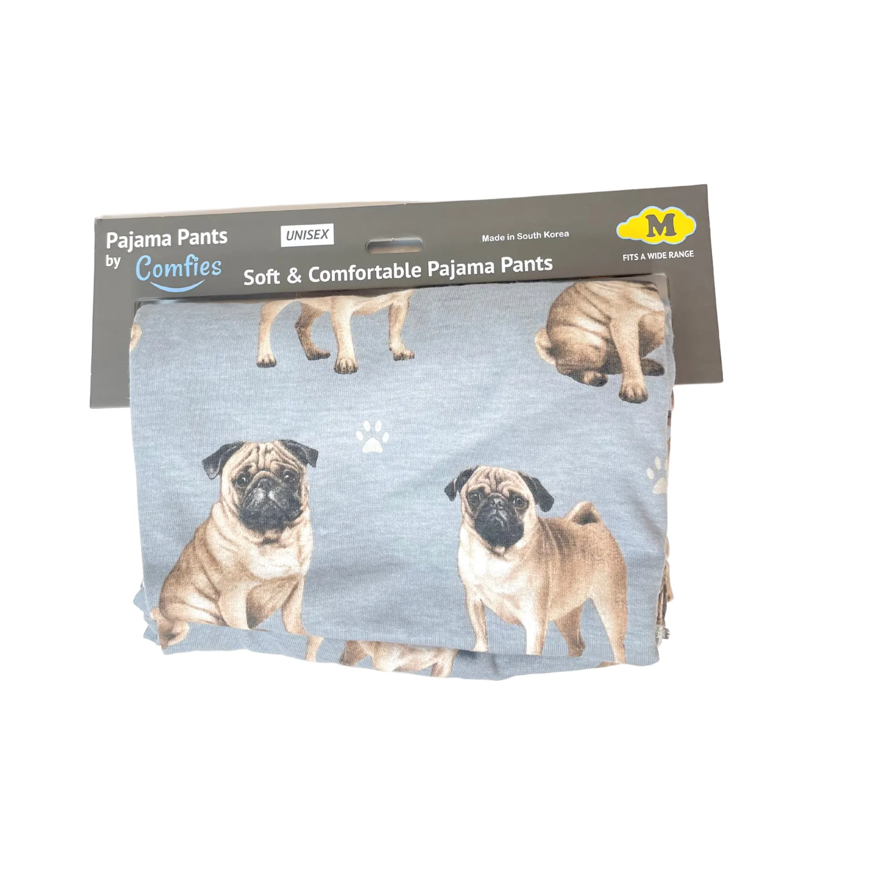 Dog Print Lounge Pants - Pug
