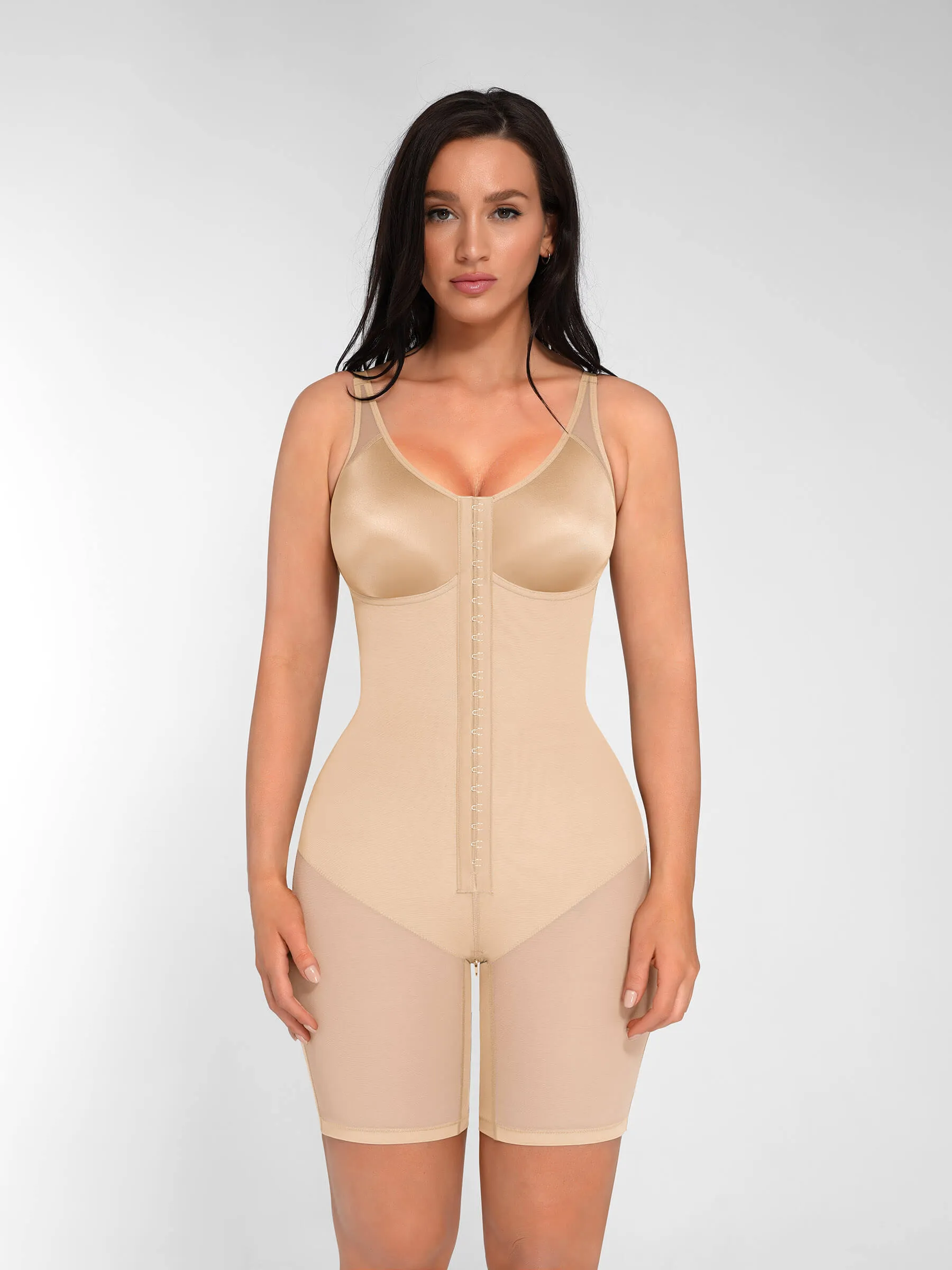 Feelingirl 3-Row Adjustable Support Shapewear for Bust and Waist Sculpting