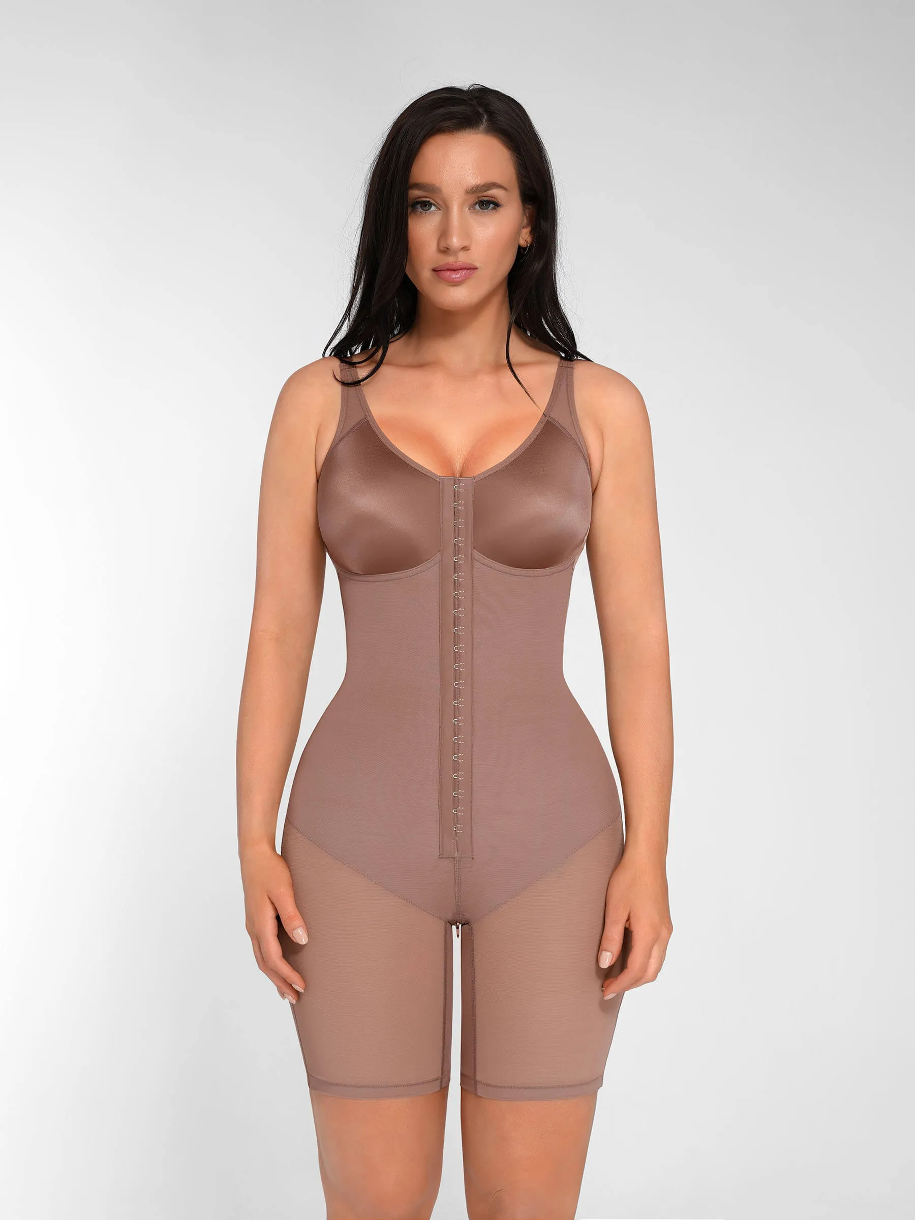 Feelingirl 3-Row Adjustable Support Shapewear for Bust and Waist Sculpting