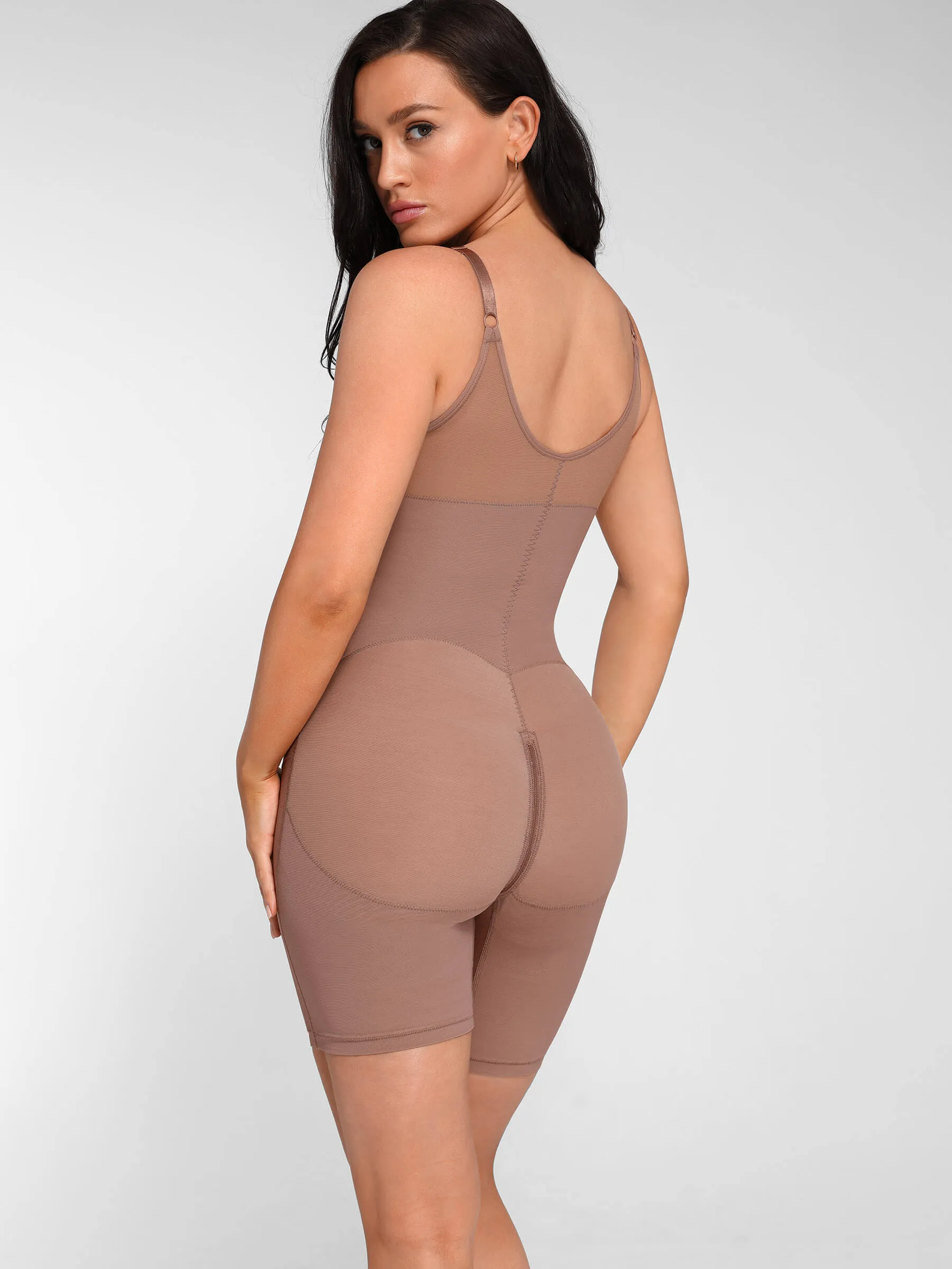 Feelingirl 3-Row Adjustable Support Shapewear for Bust and Waist Sculpting