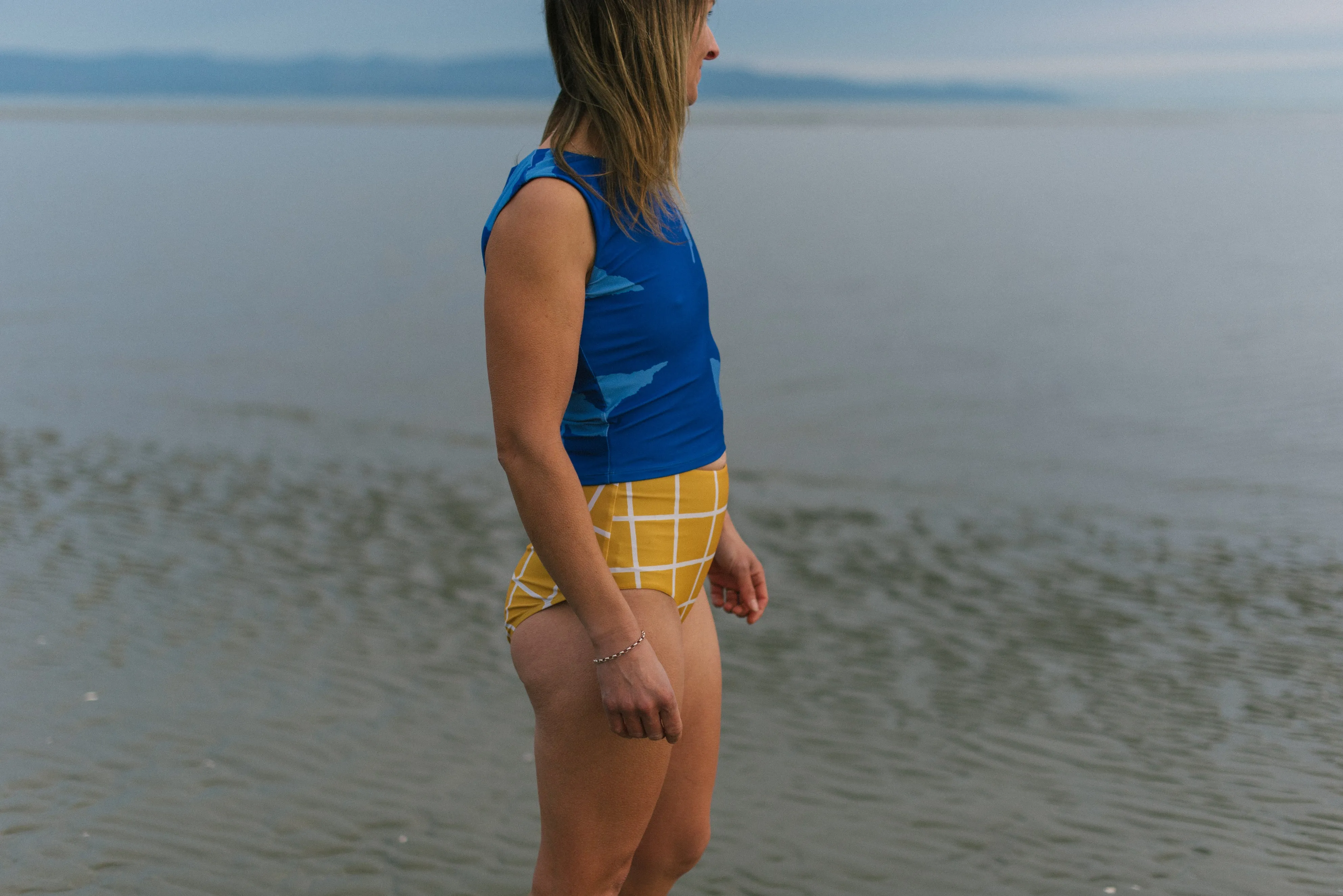 Full coverage Swim Bottoms - Yellow Saros