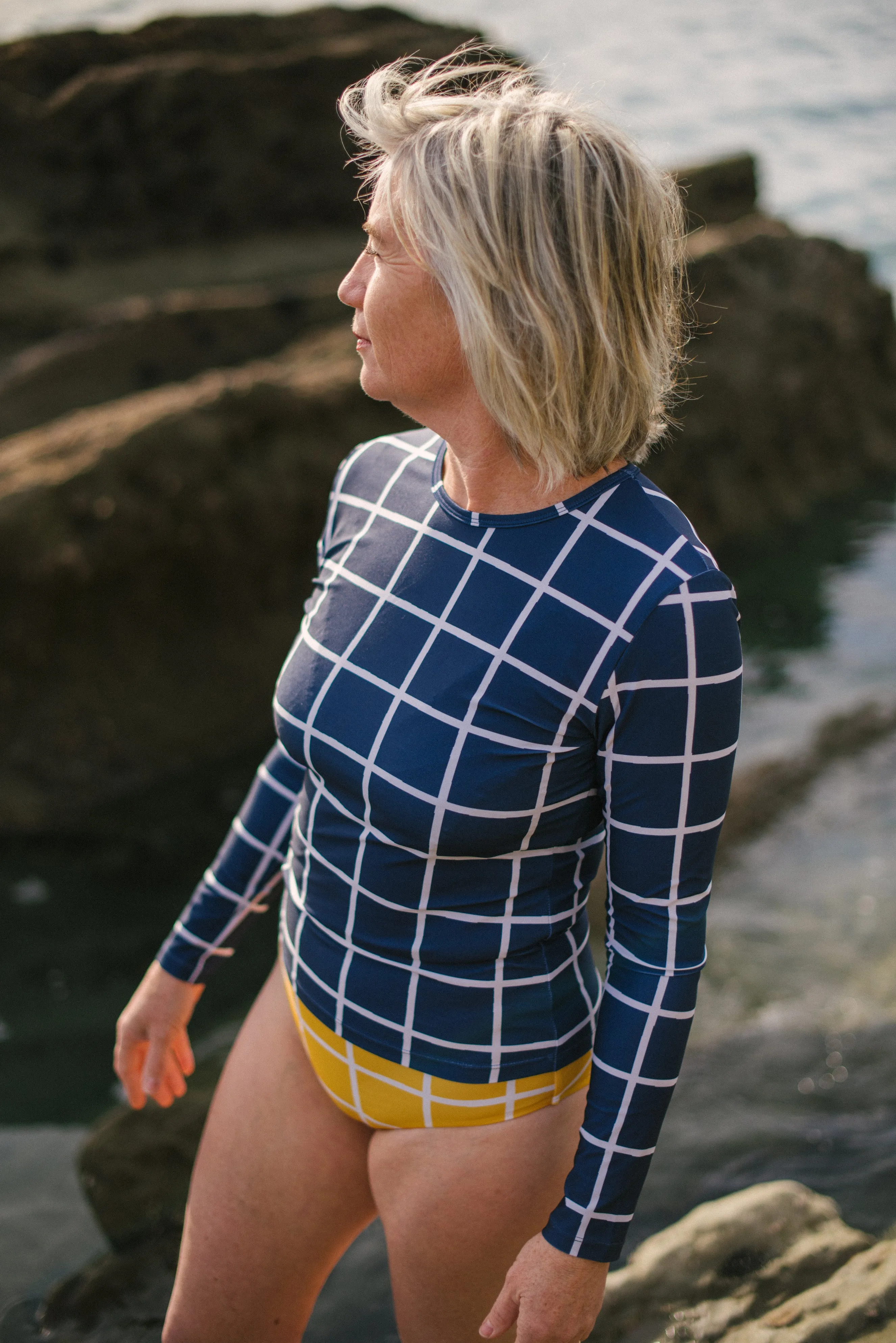 Full coverage Swim Bottoms - Yellow Saros