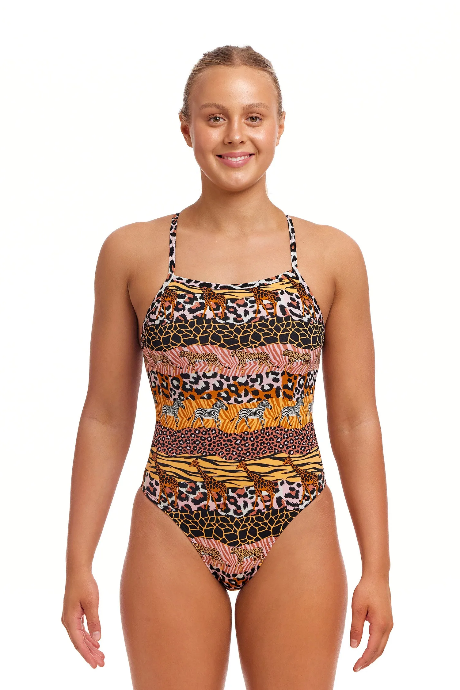 Funkita Zoo Life Tie Me Tight Ladies One Piece