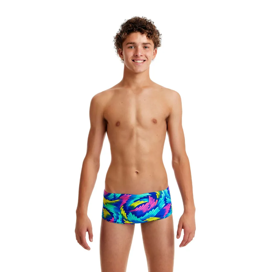 Funky Trunks Boys Sidewinder Trunks FTS010B- Air Lift