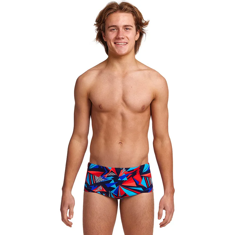 Funky Trunks - Patriot Beat - Boys Sidewinder Trunks