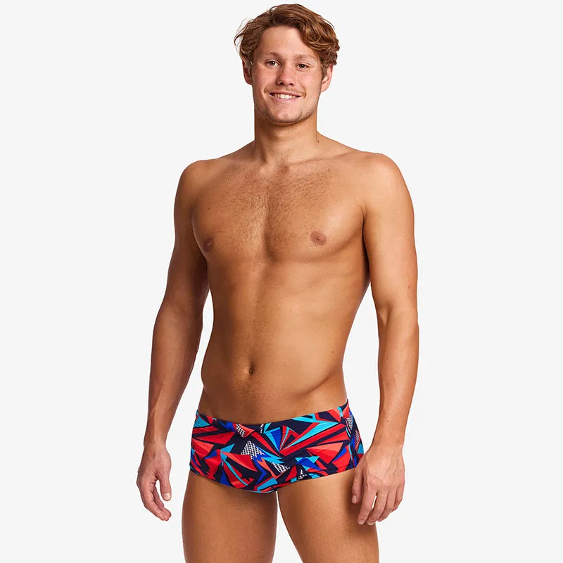 Funky Trunks - Patriot Beat - Mens Sidewinder Trunks