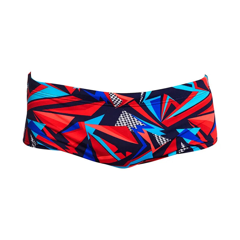 Funky Trunks - Patriot Beat - Mens Sidewinder Trunks