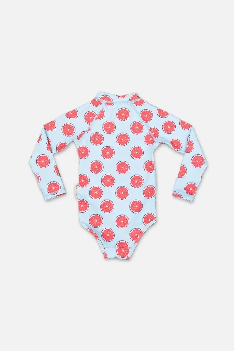 Girl swimsuit - Sweet Pomelo Light blue
