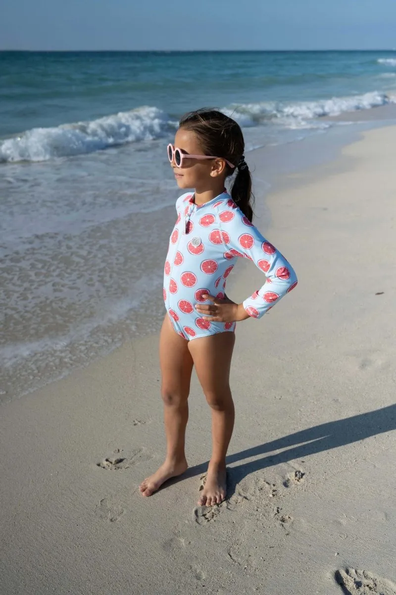Girl swimsuit - Sweet Pomelo Light blue
