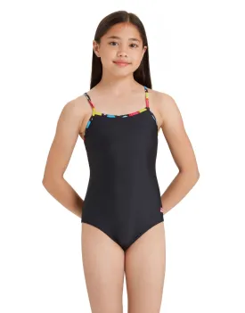 Girls Spot Classicback Swimsuit