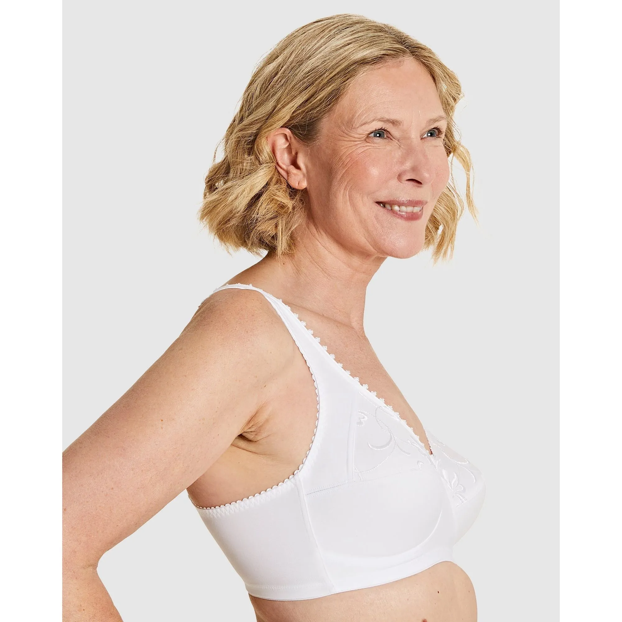 Grace Wirefree Cotton Full Cup Support Bra