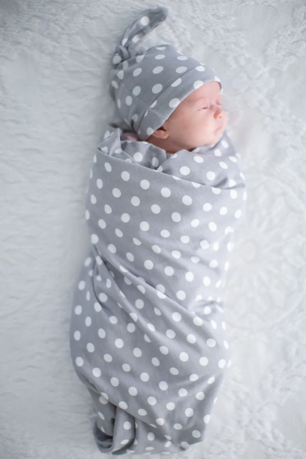 Lisa Robe, Dad Hat, and Baby Swaddle & Hat Set