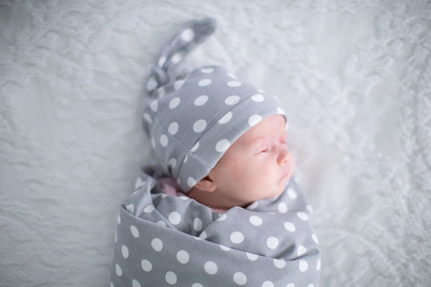 Lisa Robe, Dad Hat, and Baby Swaddle & Hat Set