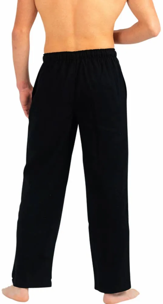 NORTY Big Mens 3XL-5XL Black Pajama Pant 34016X
