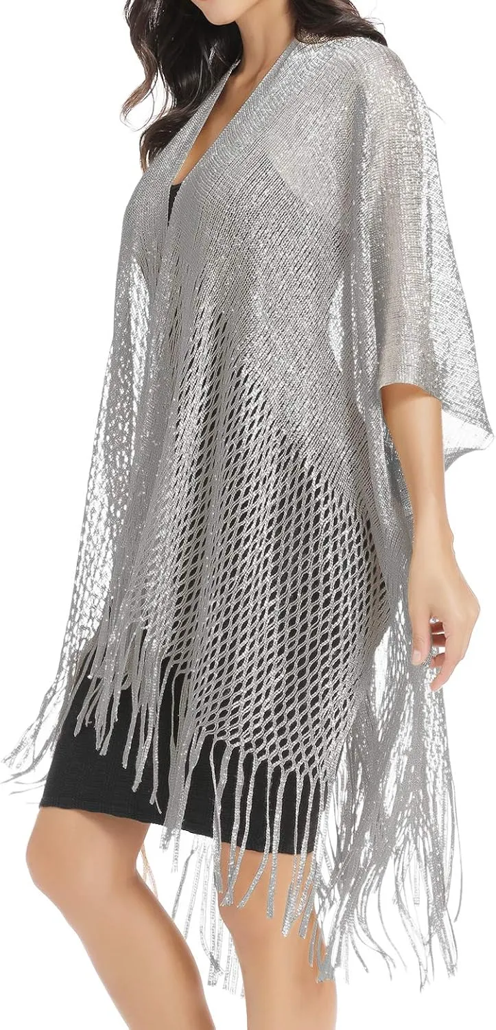 Rheane Women's Kimono Cardigan & Shawl Wrap, Swimsuit Coverups for Women, Beach Cover Up, Women's Shawls and Wraps