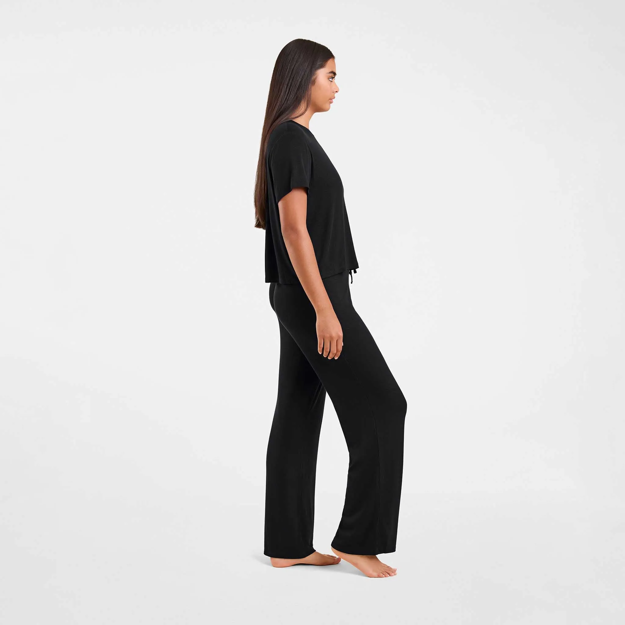 Ribbed Pajama Set