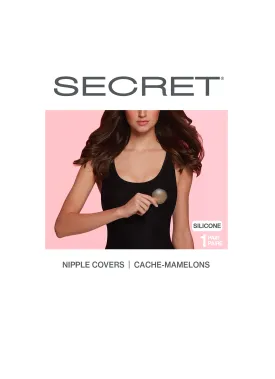 SECRET® Silicone Nipple Covers - 1 Pair
