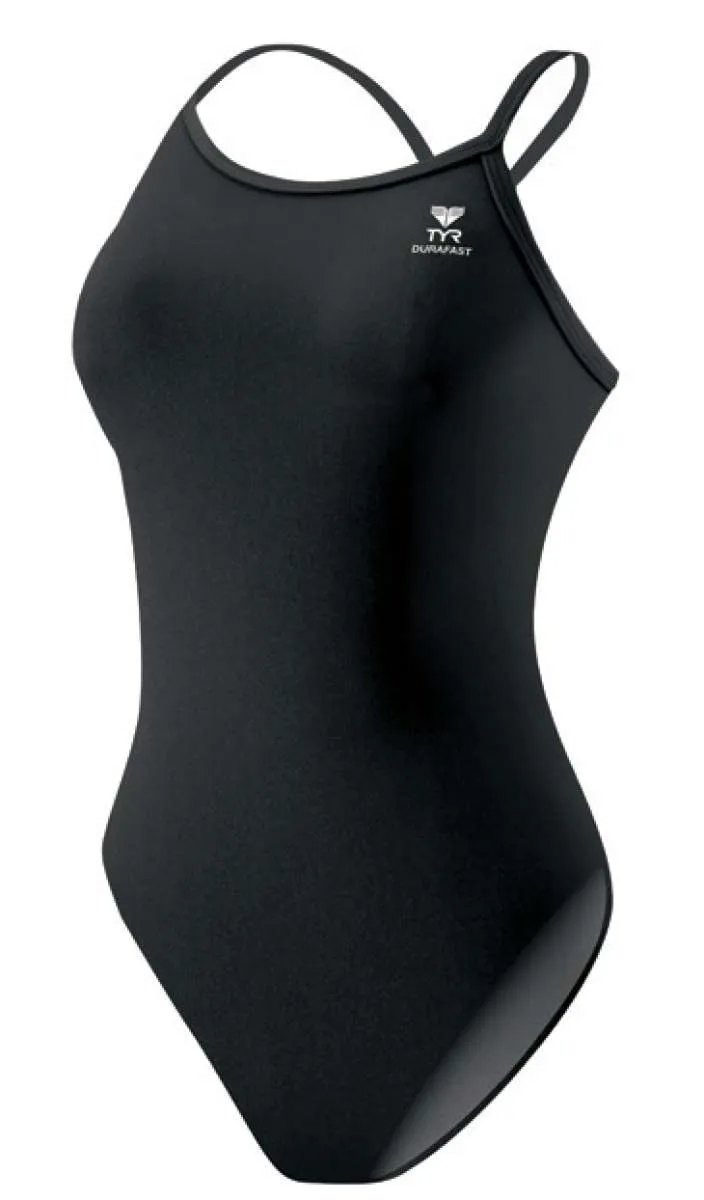 TYR Ladies' Durafast One Solid Diamondfit Flyback Swimsuit