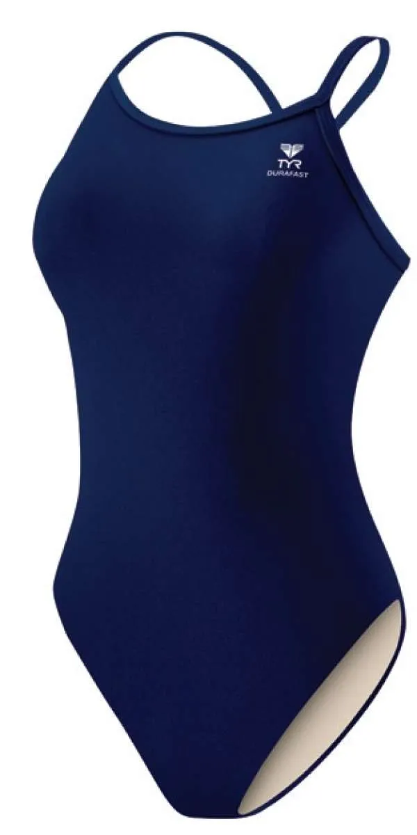 TYR Ladies' Durafast One Solid Diamondfit Flyback Swimsuit