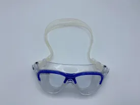 Used Cressi Mini Cobra, clear/blue