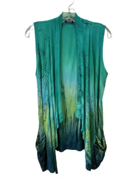 Vest Other By art of cloth In Aqua, Size: S