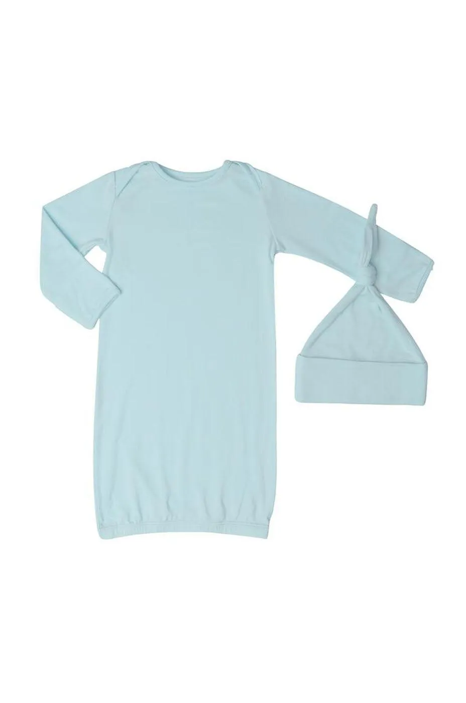 Whisper Blue Maternity & Nursing PJ & Baby Set