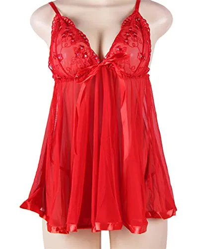 Women's Lace Lingerie  Plus Size