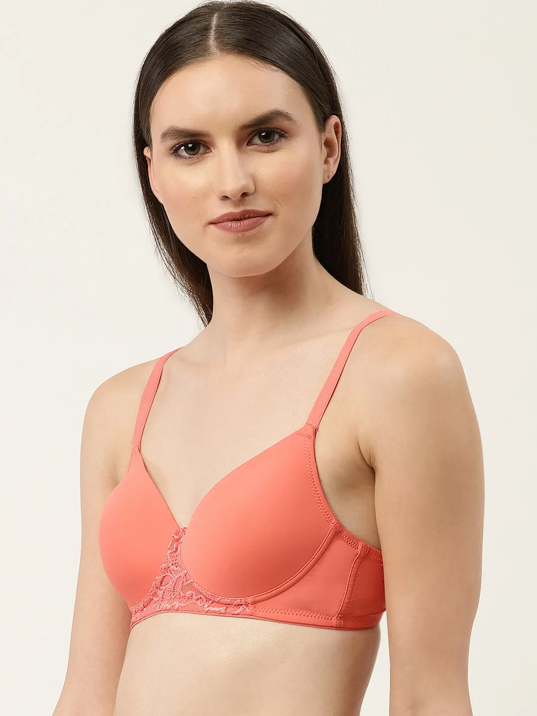 Women's Solid Lightly Padded T-Shirt Bra | BRA-9003-1 |