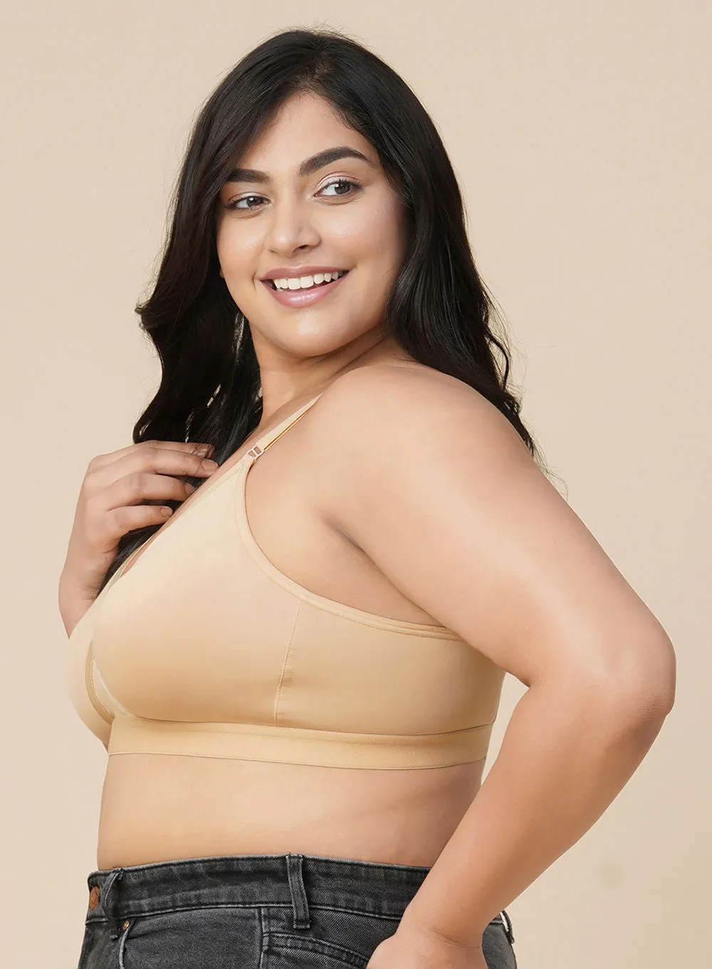 X-Frame Cotton Comfort Seamless Support BRA (PBBR1006)