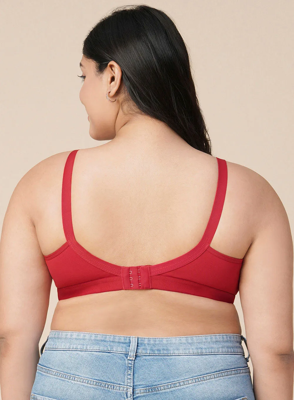 X-Frame Cotton Comfort Seamless Support BRA (PBBR1006)