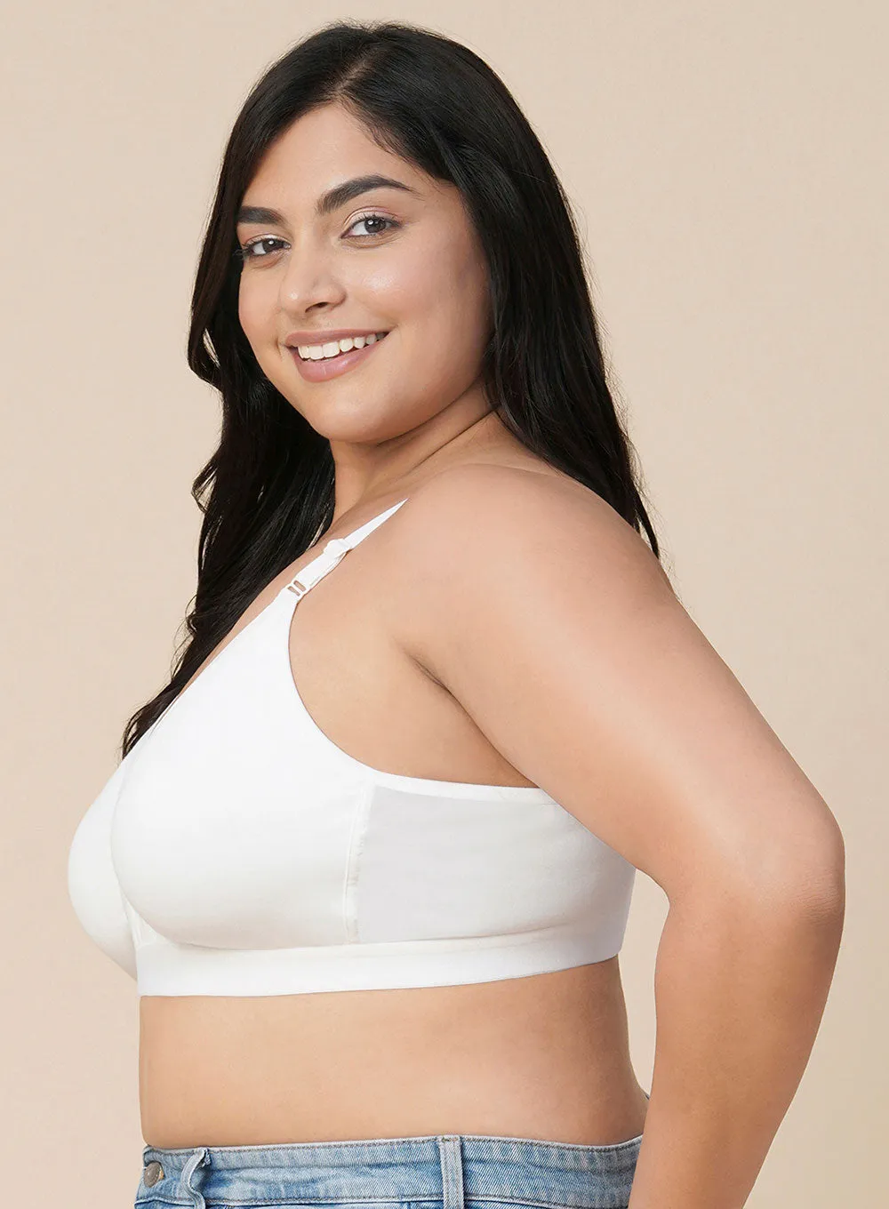 X-Frame Cotton Comfort Seamless Support BRA (PBBR1006)