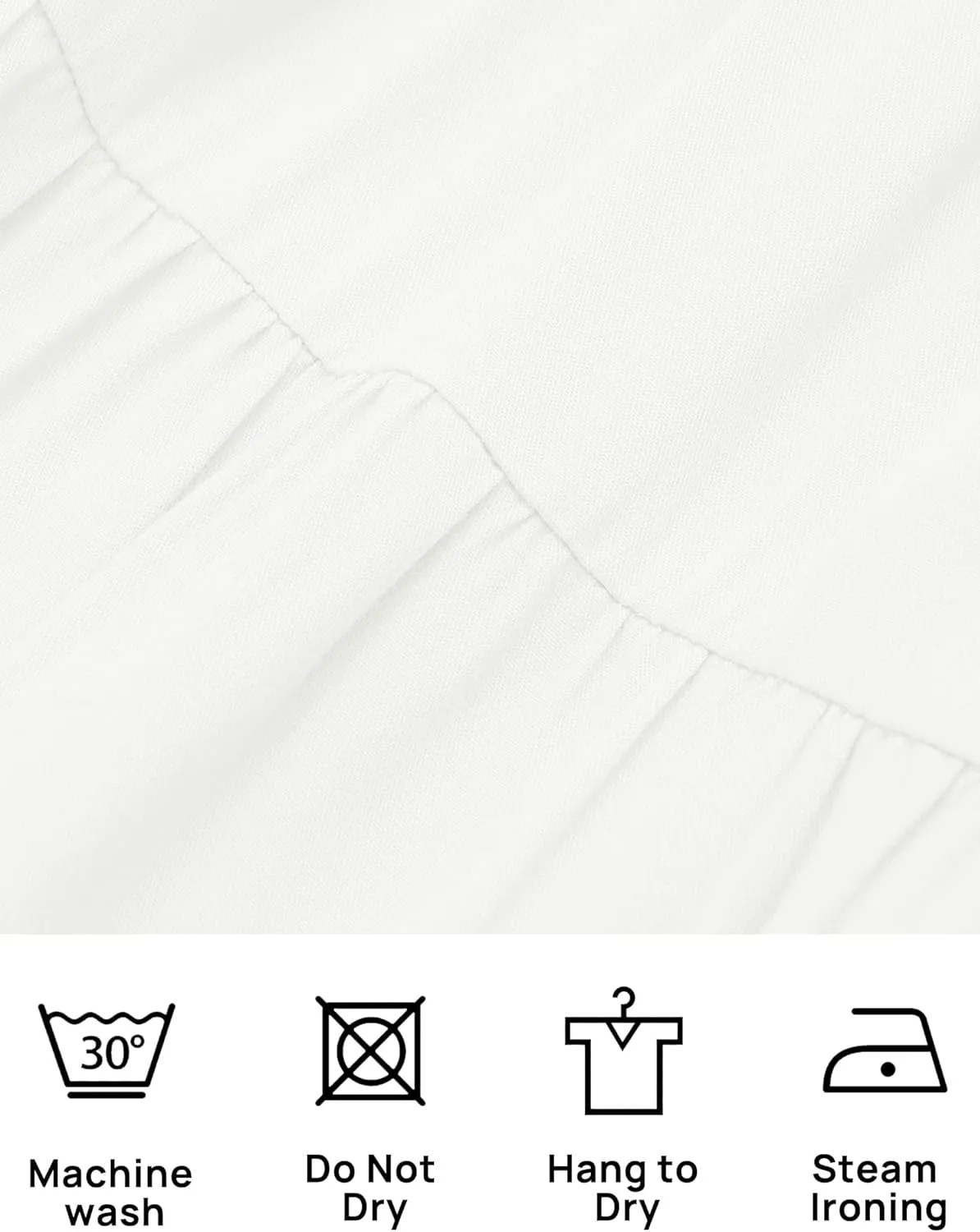 ZESICA Women's 2025 Summer Square Neck Short Puff Sleeve Solid Color High Waist Casual Smocked Flowy A Line Tiered Midi Dress